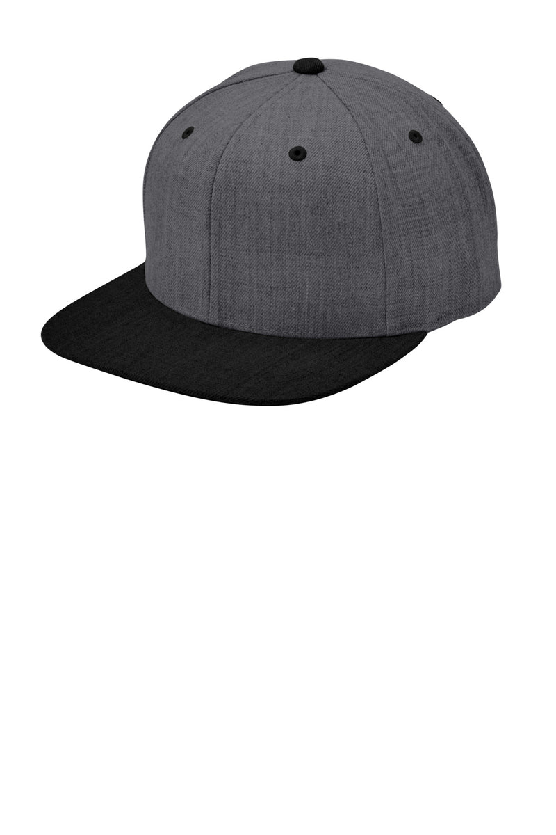 Load image into Gallery viewer, Sport-Tek YP Classics Flat Bill Snapback Cap. STC19
