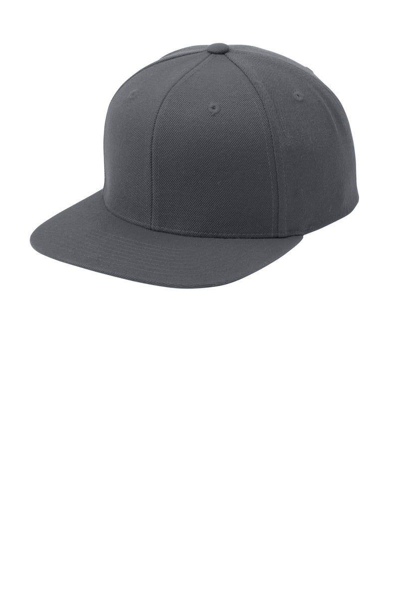 Load image into Gallery viewer, Sport-Tek YP Classics Flat Bill Snapback Cap. STC19
