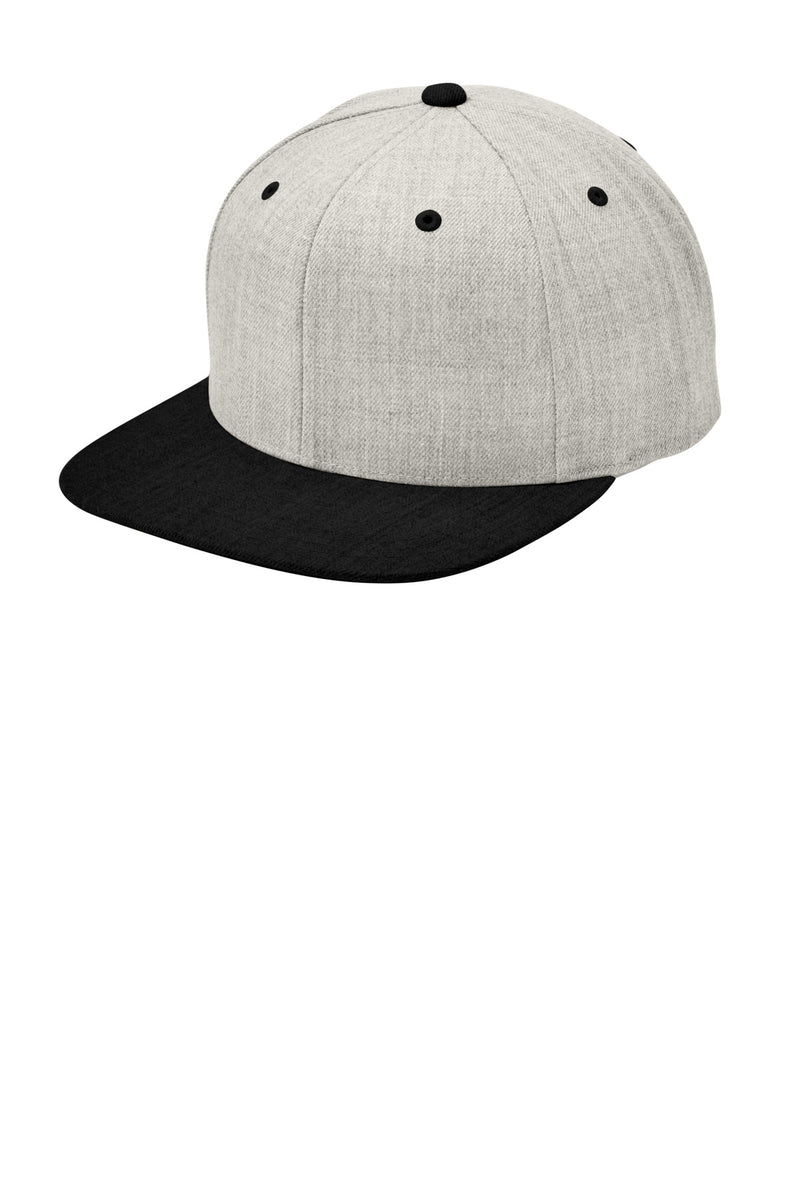 Load image into Gallery viewer, Sport-Tek YP Classics Flat Bill Snapback Cap. STC19
