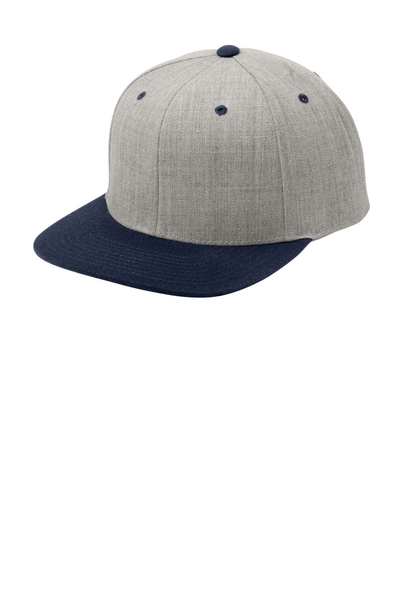 Load image into Gallery viewer, Sport-Tek YP Classics Flat Bill Snapback Cap. STC19

