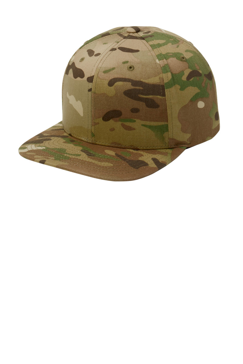 Load image into Gallery viewer, Sport-Tek YP Classics Flat Bill Snapback Cap. STC19
