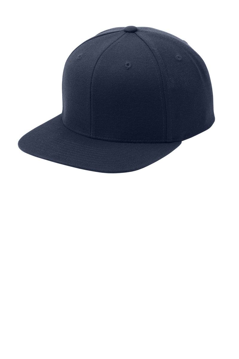 Load image into Gallery viewer, Sport-Tek YP Classics Flat Bill Snapback Cap. STC19
