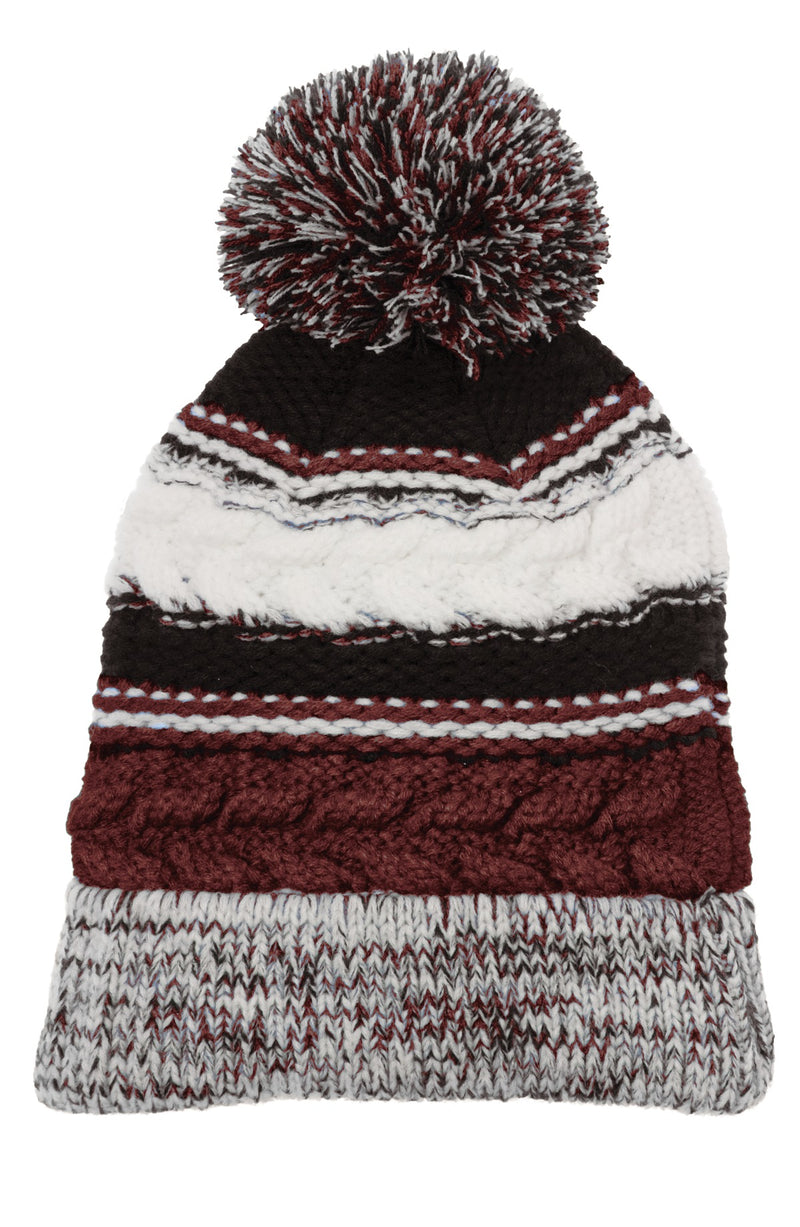 Load image into Gallery viewer, Sport-Tek Pom Pom Team Beanie. STC21
