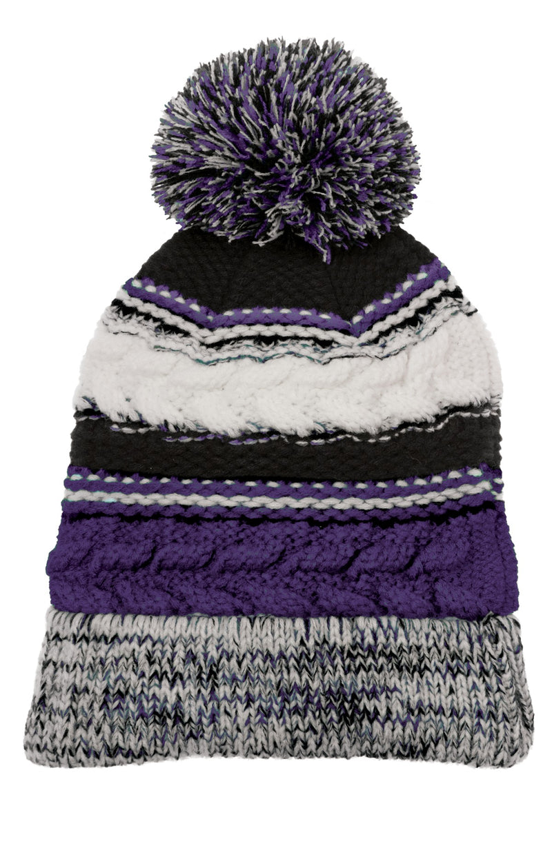 Load image into Gallery viewer, Sport-Tek Pom Pom Team Beanie. STC21

