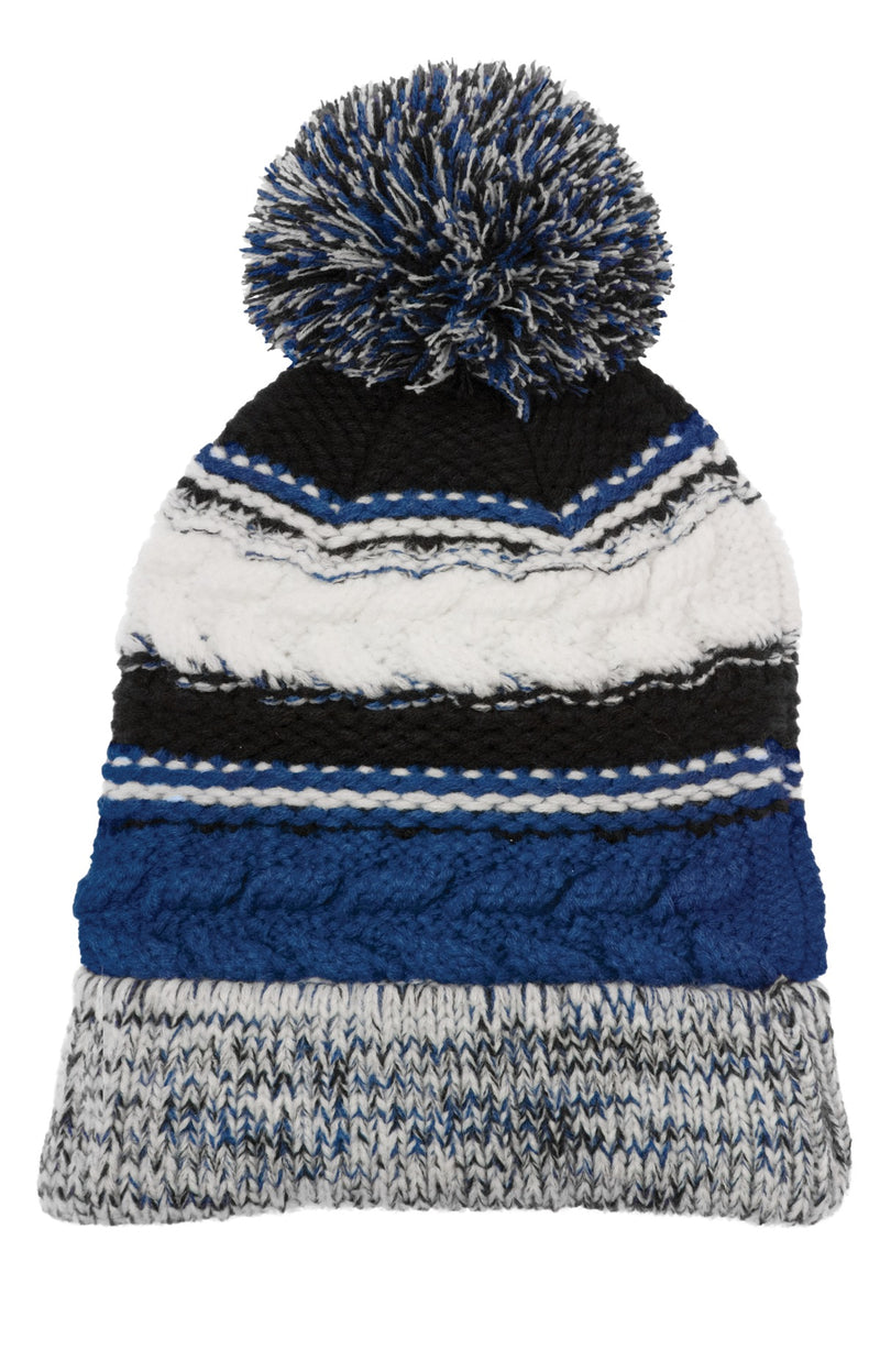 Load image into Gallery viewer, Sport-Tek Pom Pom Team Beanie. STC21
