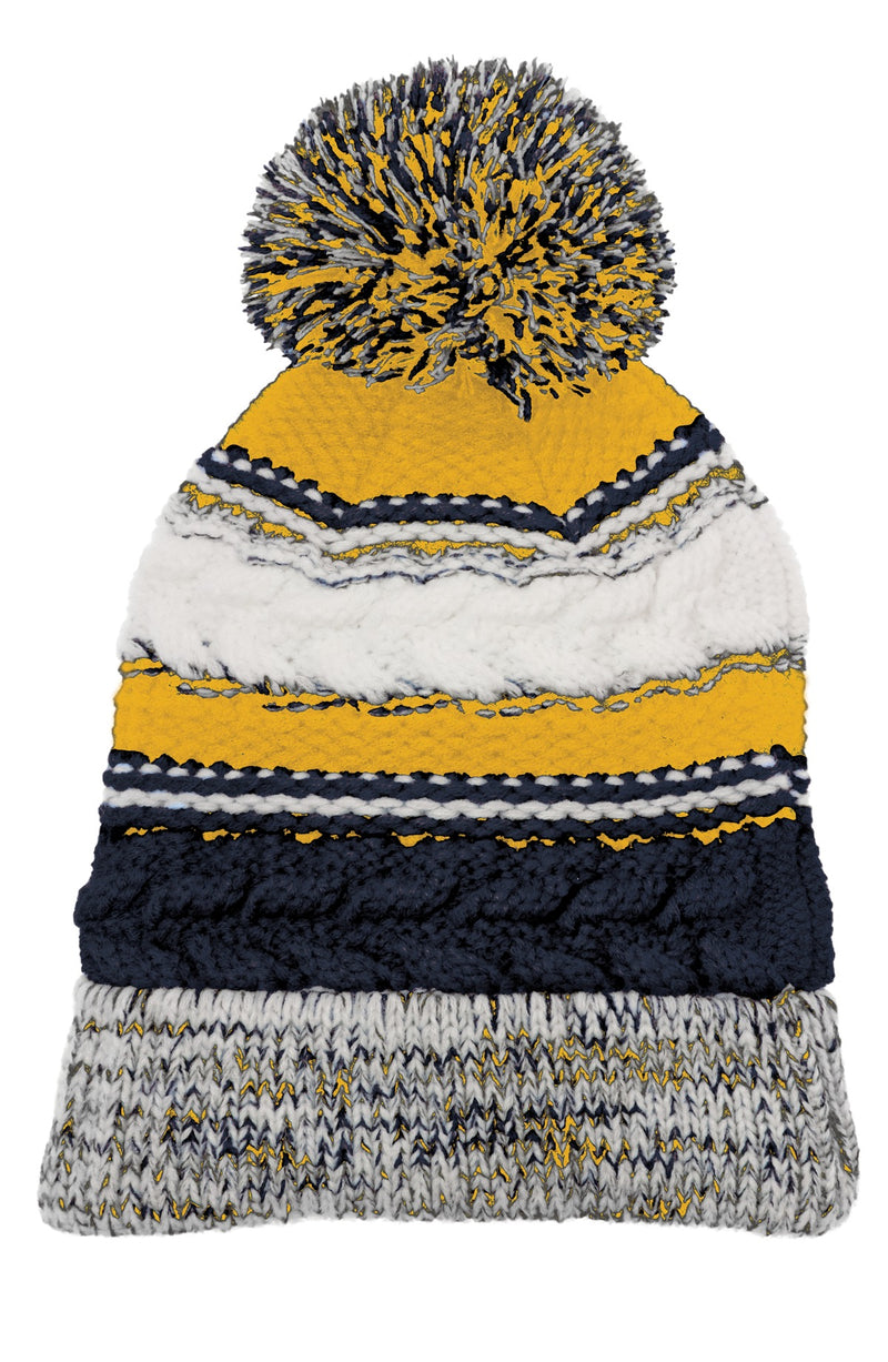 Load image into Gallery viewer, Sport-Tek Pom Pom Team Beanie. STC21

