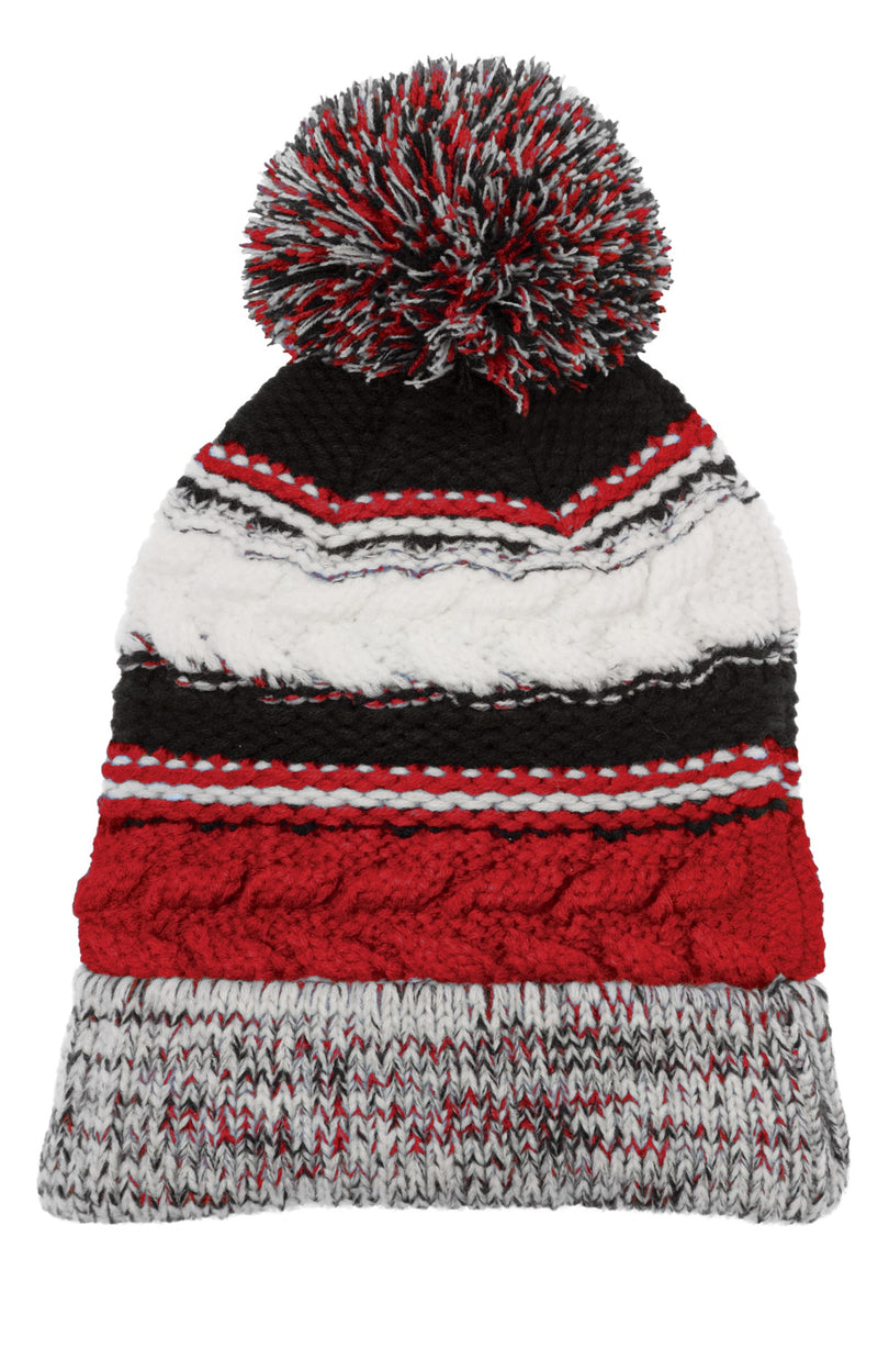 Load image into Gallery viewer, Sport-Tek Pom Pom Team Beanie. STC21
