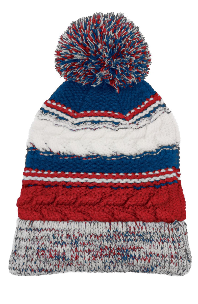 Load image into Gallery viewer, Sport-Tek Pom Pom Team Beanie. STC21
