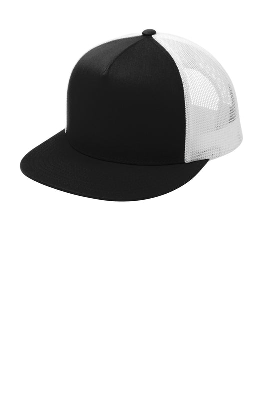 Sport-Tek YP Classics  5-Panel Classic Trucker Mesh Back Cap. STC38