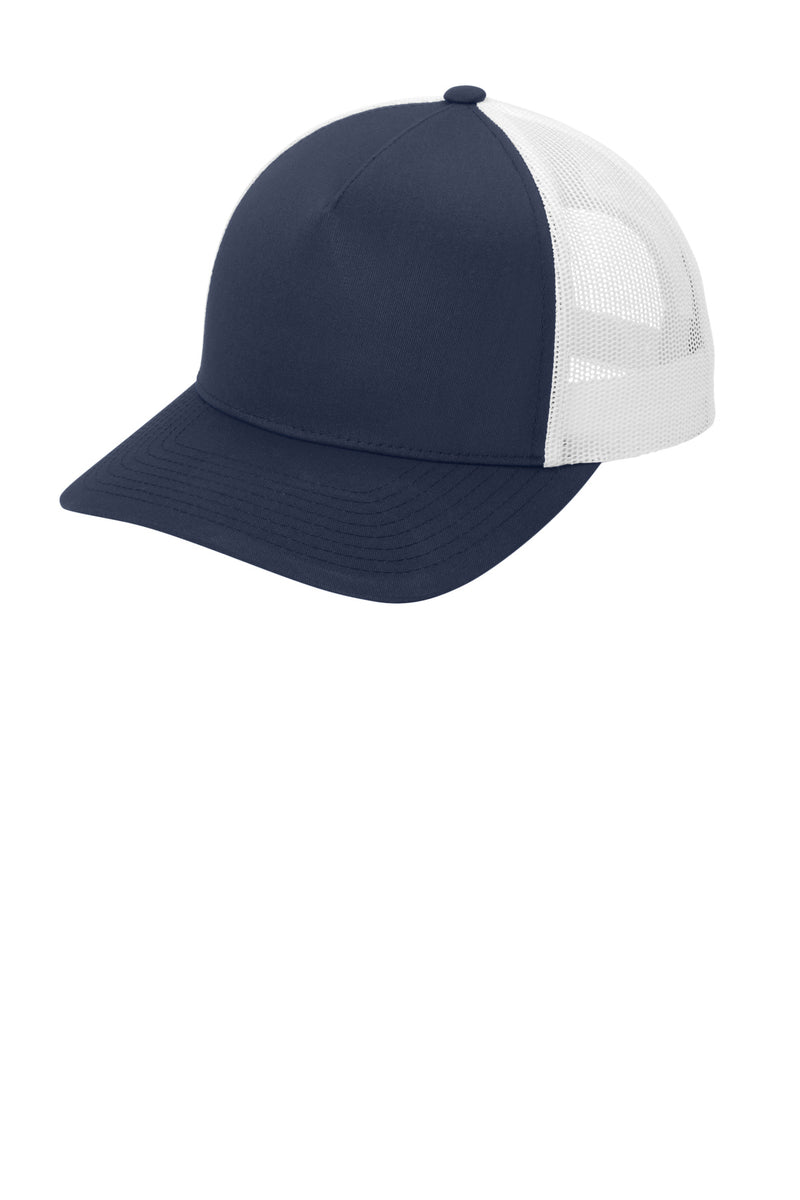 Load image into Gallery viewer, Sport-Tek YP Classics Retro Trucker 5-Panel Cap STC54
