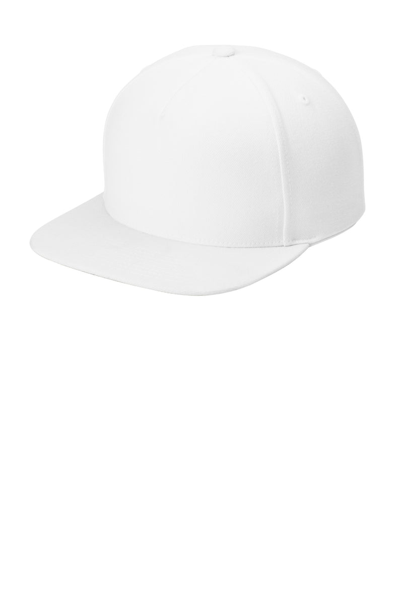 Load image into Gallery viewer, Sport-Tek YP Classics Premium 5-Panel Snapback Cap STC55
