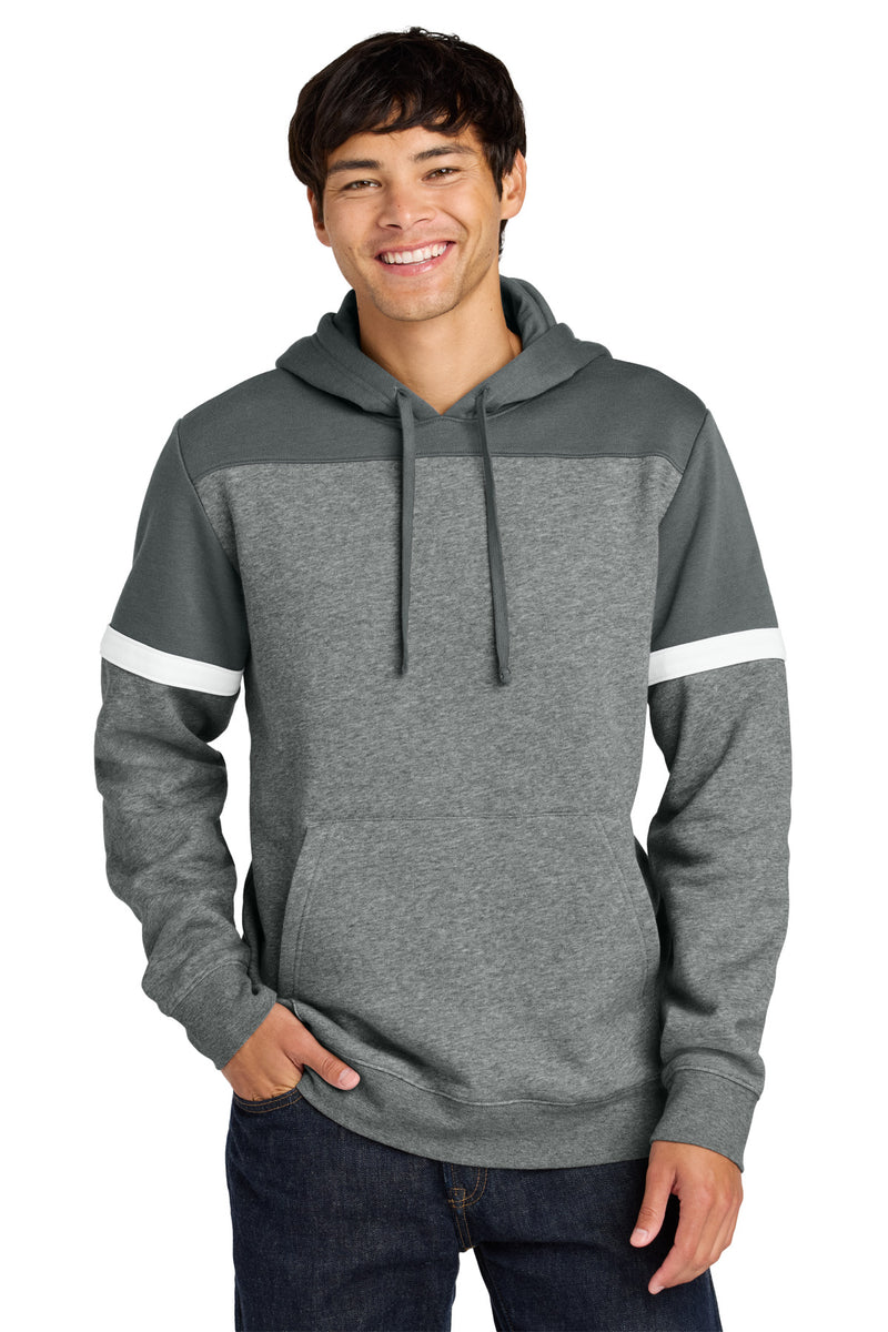Load image into Gallery viewer, Sport-Tek Drive Fleece Colorblock Hoodie STF205
