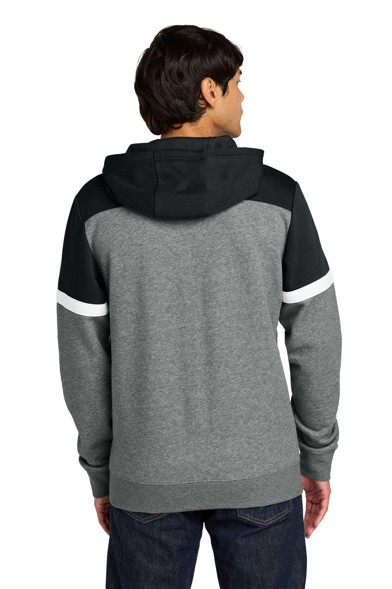 Load image into Gallery viewer, Sport-Tek Drive Fleece Colorblock Hoodie STF205
