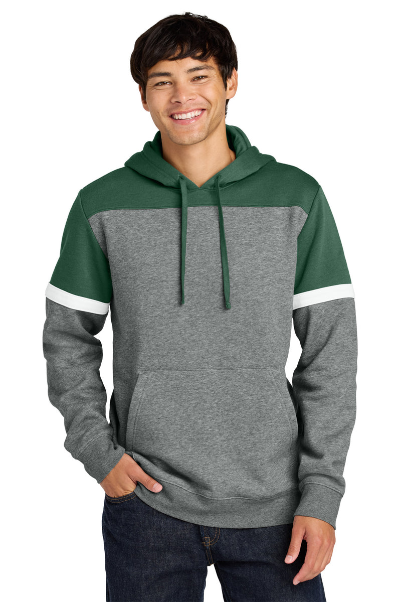Load image into Gallery viewer, Sport-Tek Drive Fleece Colorblock Hoodie STF205
