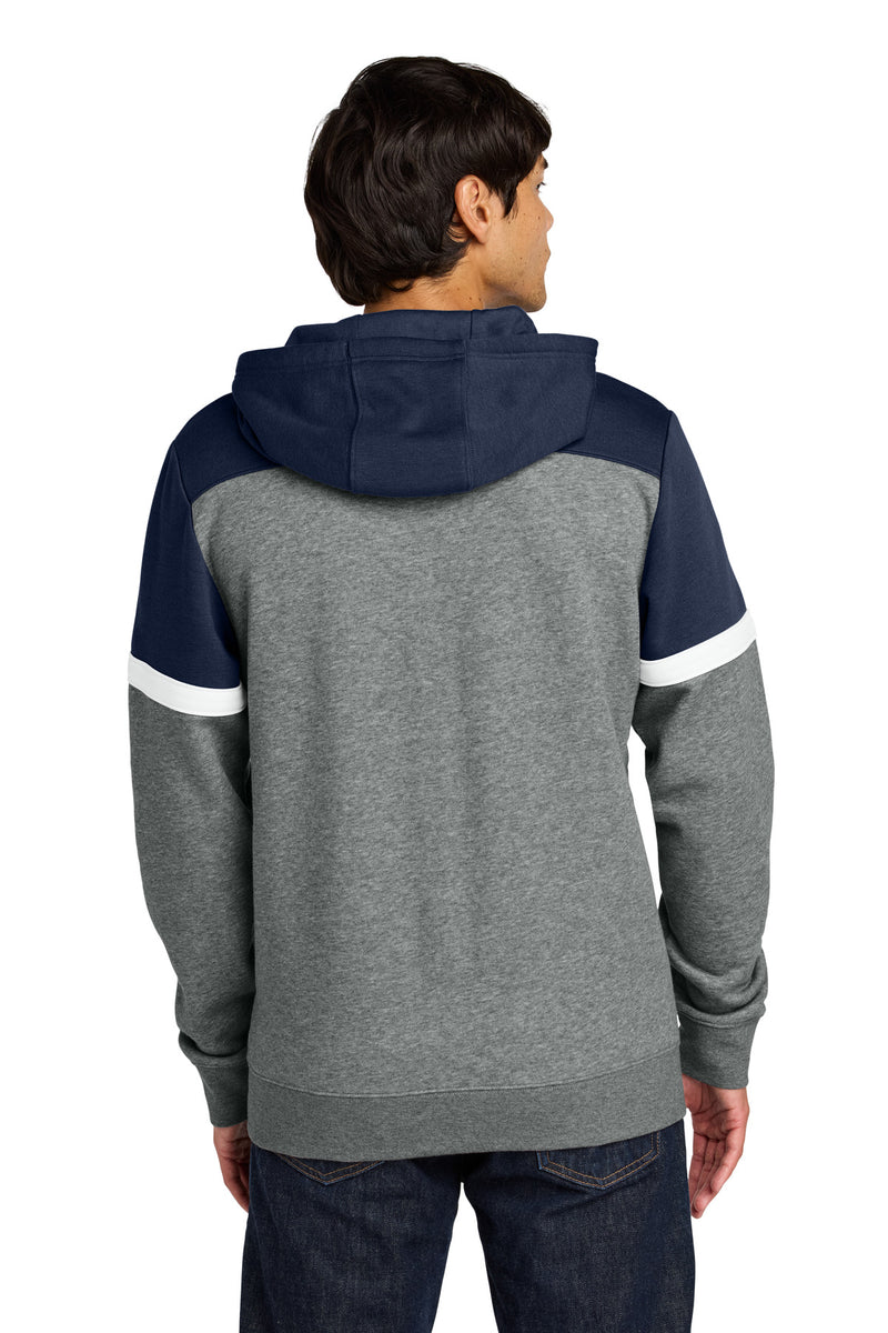 Load image into Gallery viewer, Sport-Tek Drive Fleece Colorblock Hoodie STF205
