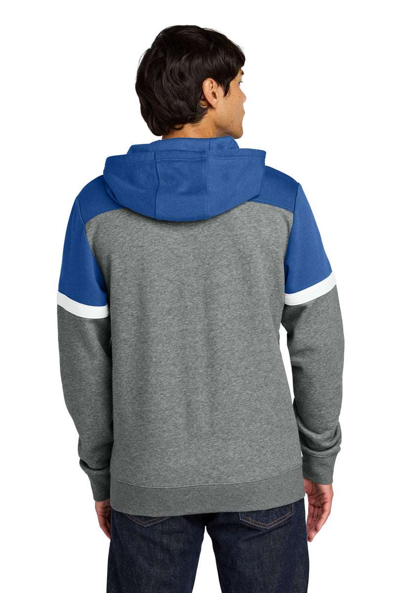 Load image into Gallery viewer, Sport-Tek Drive Fleece Colorblock Hoodie STF205
