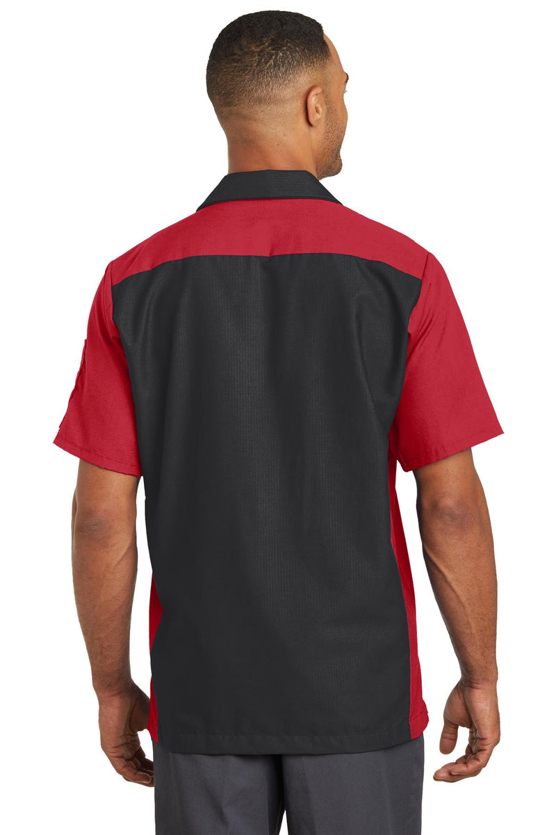 Load image into Gallery viewer, Red Kap Short Sleeve Ripstop Crew Shirt. SY20
