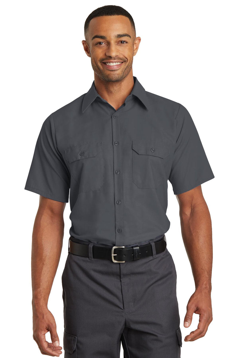 Load image into Gallery viewer, Red Kap Short Sleeve Solid Ripstop Shirt. SY60
