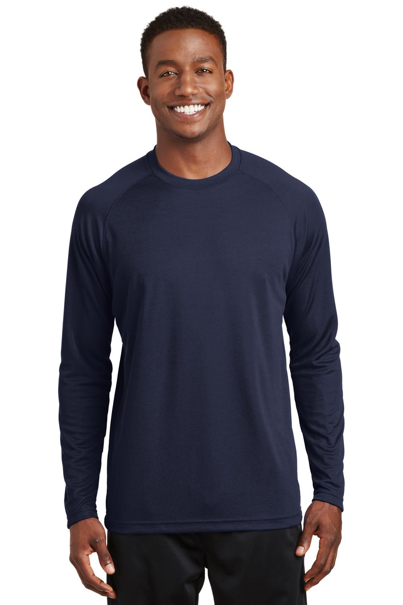 Load image into Gallery viewer, Sport-Tek Dry Zone Long Sleeve Raglan T-Shirt. T473LS
