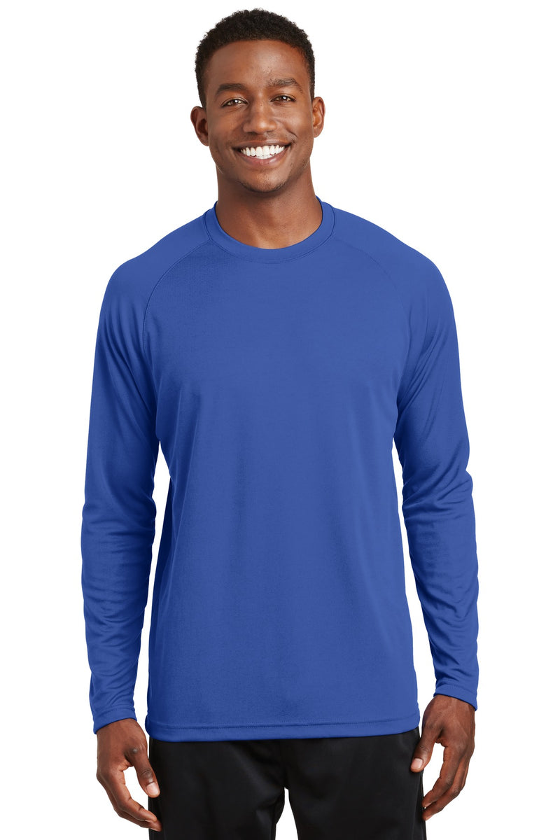 Load image into Gallery viewer, Sport-Tek Dry Zone Long Sleeve Raglan T-Shirt. T473LS
