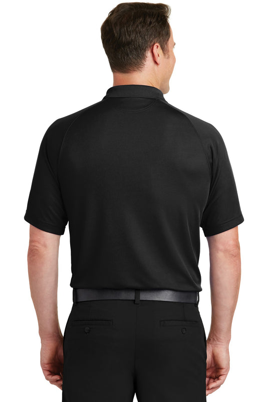 Sport-Tek Dry Zone Raglan Polo. T475