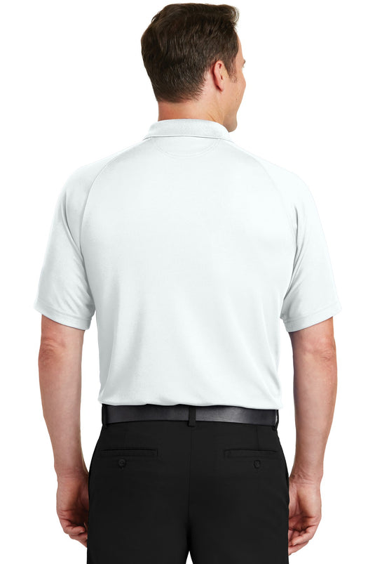 Sport-Tek Dry Zone Raglan Polo. T475