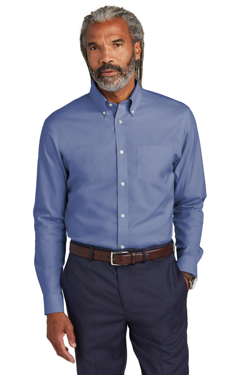 Load image into Gallery viewer, Brooks Brothers Tall Wrinkle-Free Stretch Pinpoint Shirt TBB18000
