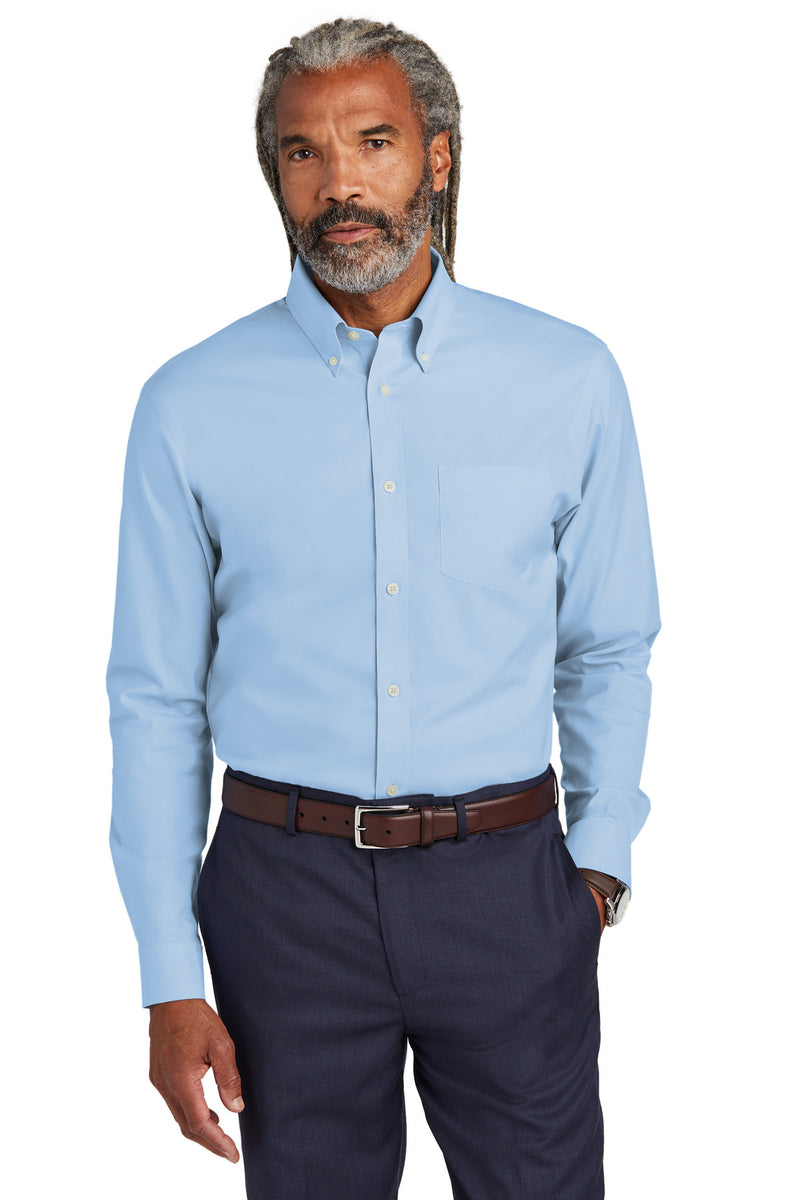 Load image into Gallery viewer, Brooks Brothers Tall Wrinkle-Free Stretch Pinpoint Shirt TBB18000
