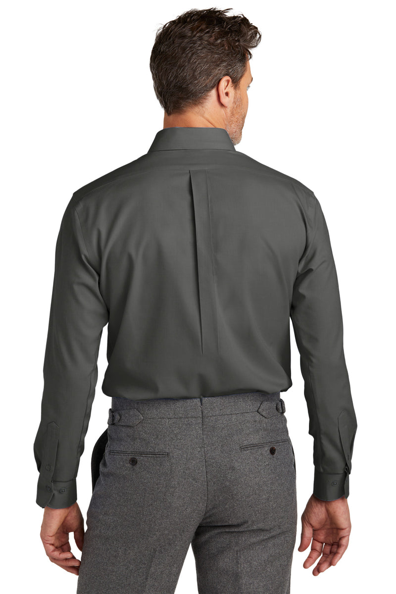 Load image into Gallery viewer, Brooks Brothers Tall Wrinkle-Free Stretch Nailhead Shirt TBB18002
