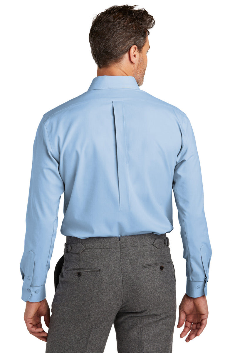Load image into Gallery viewer, Brooks Brothers Tall Wrinkle-Free Stretch Nailhead Shirt TBB18002
