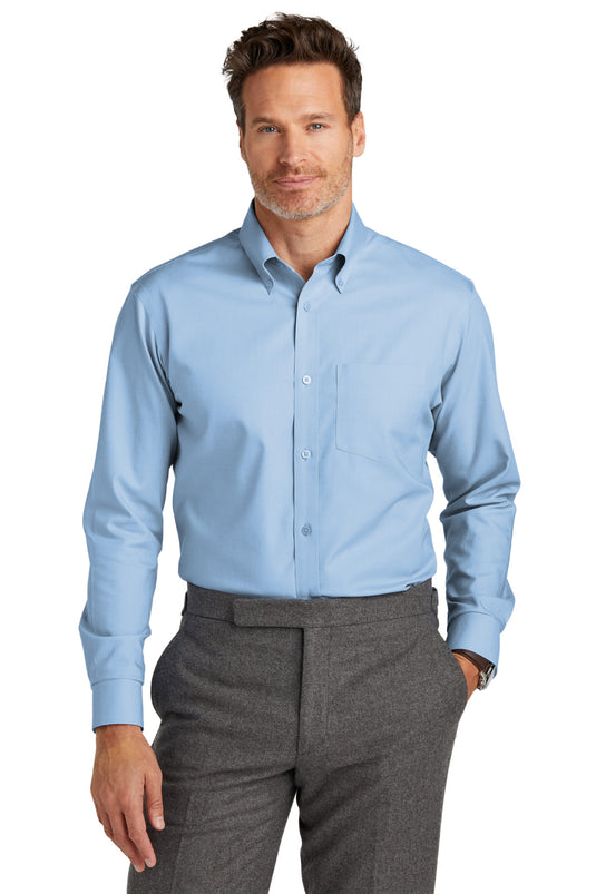 Brooks Brothers Tall Wrinkle-Free Stretch Nailhead Shirt TBB18002