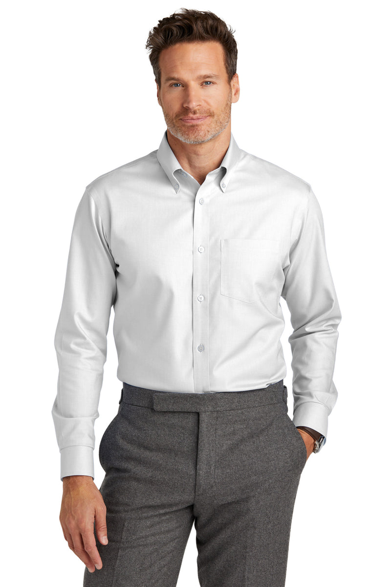 Load image into Gallery viewer, Brooks Brothers Tall Wrinkle-Free Stretch Nailhead Shirt TBB18002
