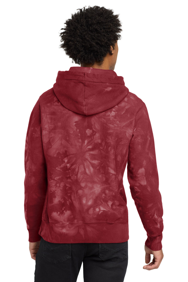 Load image into Gallery viewer, Champion  Reverse Weave  Scrunch-Dye Tie-Dye Hooded Sweatshirt. TDS101
