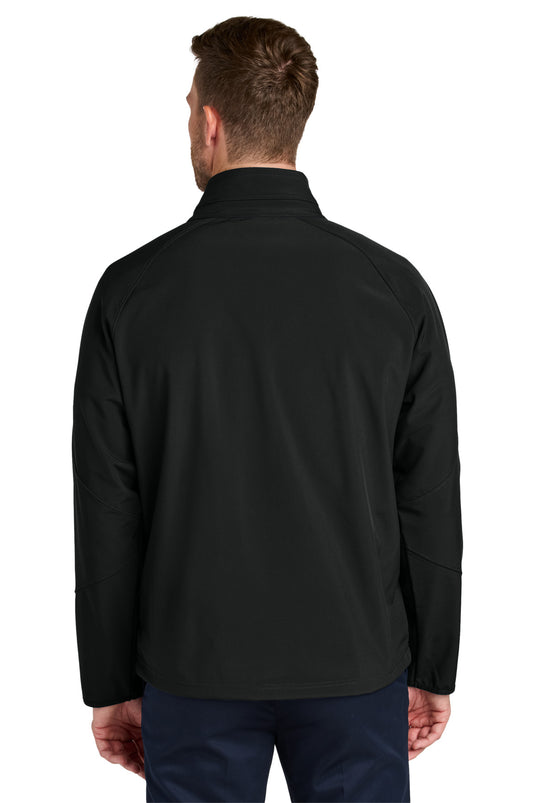 Port Authority Tall Textured Soft Shell Jacket. TLJ705
