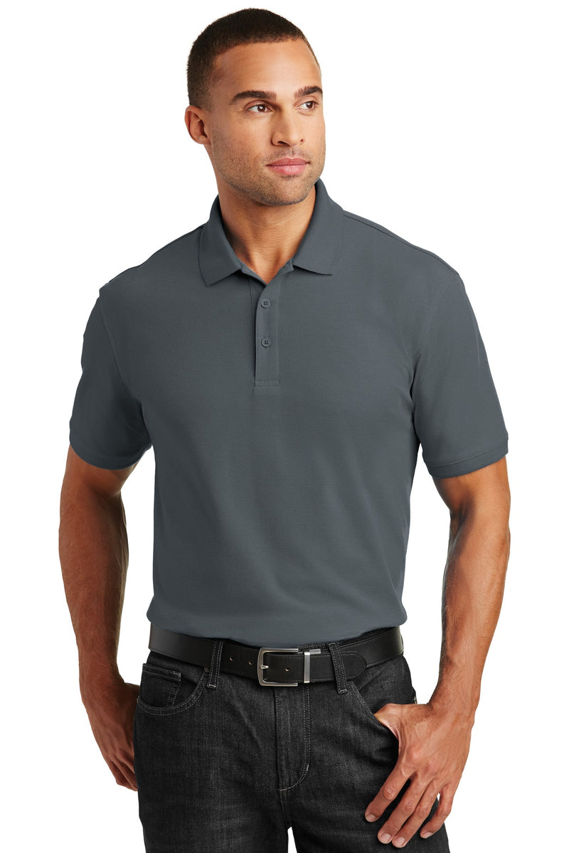 Load image into Gallery viewer, Port Authority Tall Core Classic Pique Polo. TLK100
