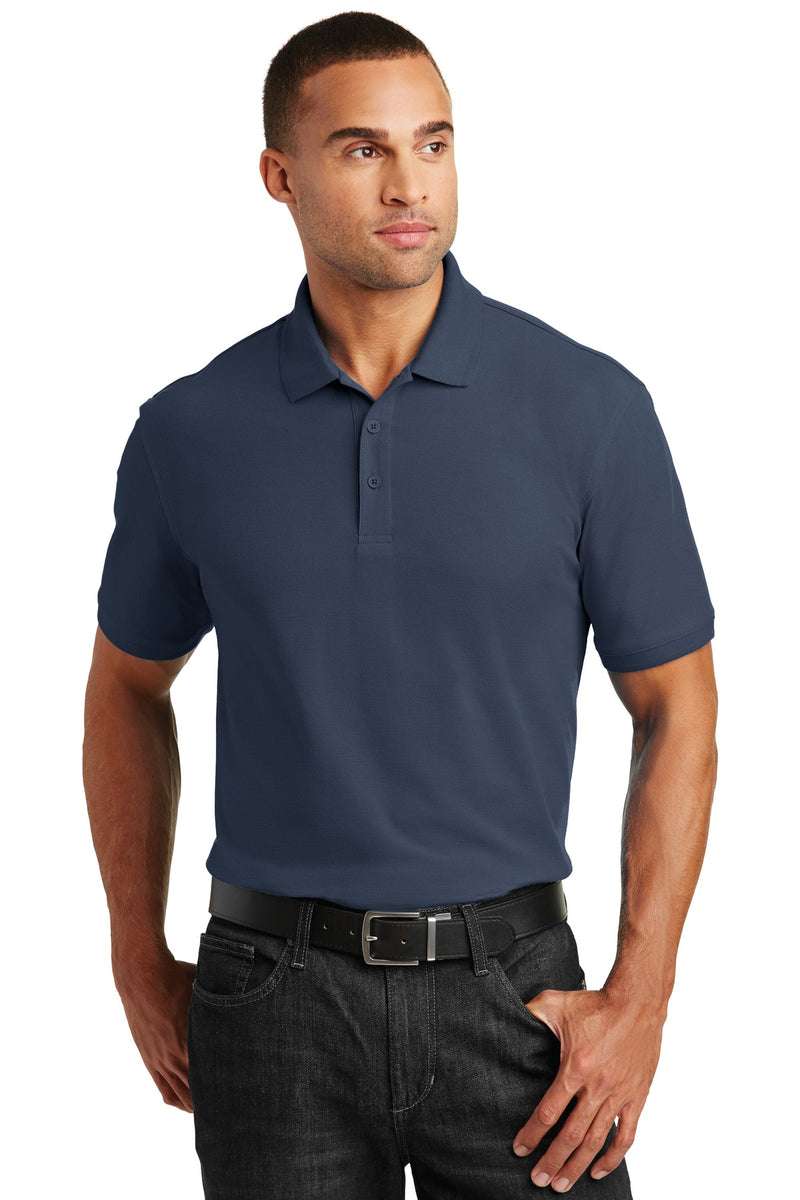 Load image into Gallery viewer, Port Authority Tall Core Classic Pique Polo. TLK100
