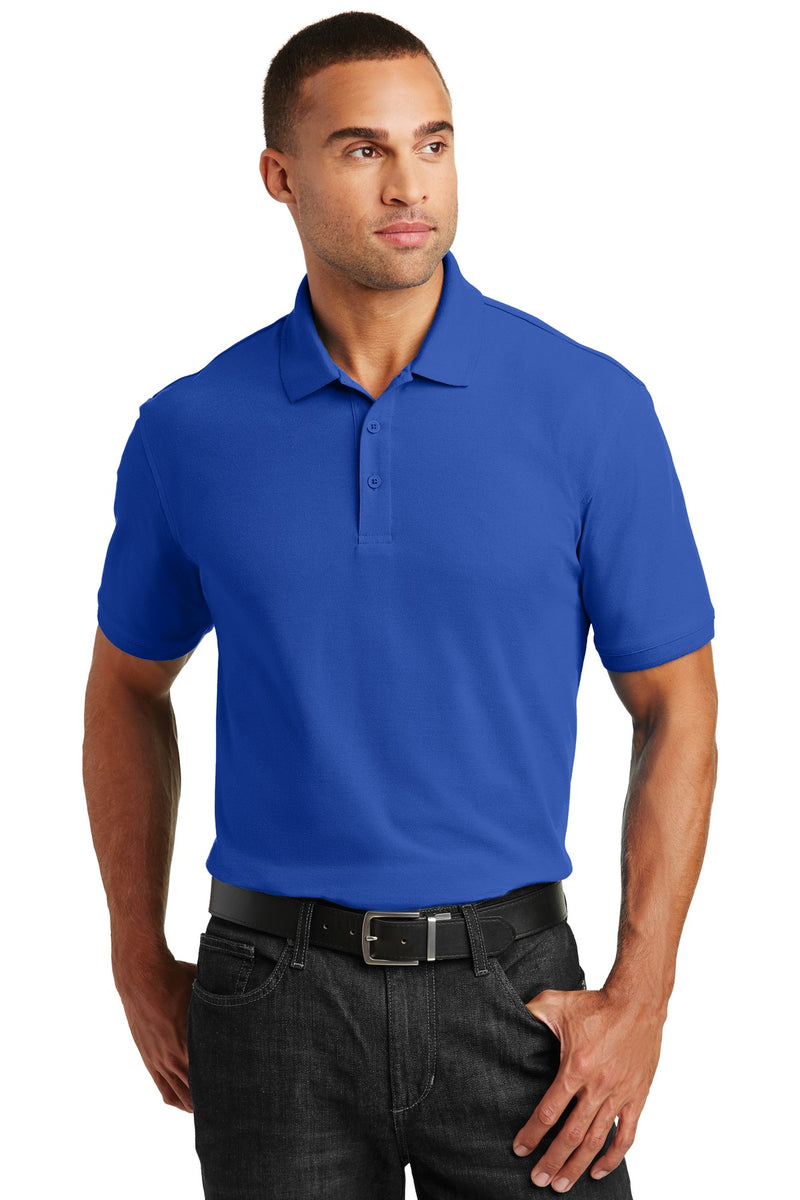 Load image into Gallery viewer, Port Authority Tall Core Classic Pique Polo. TLK100
