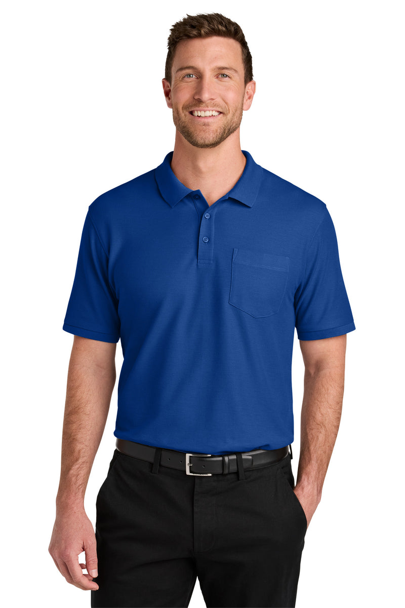 Load image into Gallery viewer, Port Authority Wearever Signature Pique Pocket Polo TLK200P

