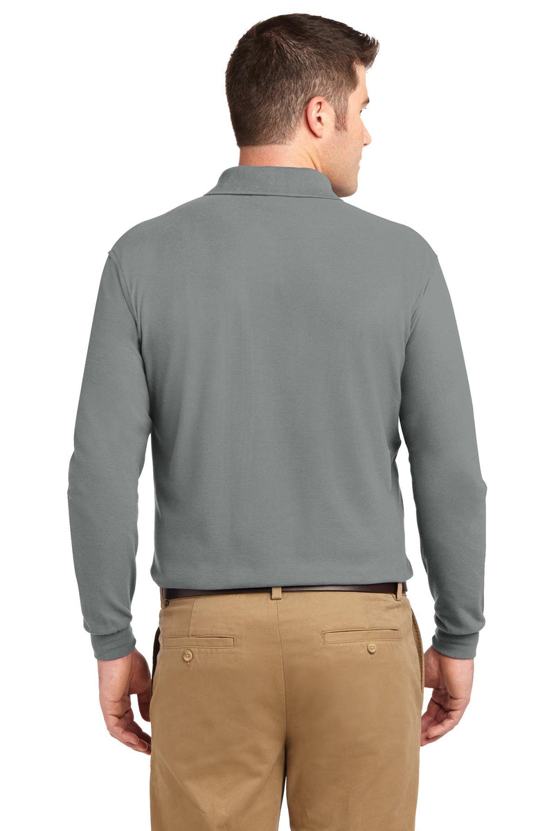 Load image into Gallery viewer, Port Authority Tall Silk Touch Long Sleeve Polo. TLK500LS
