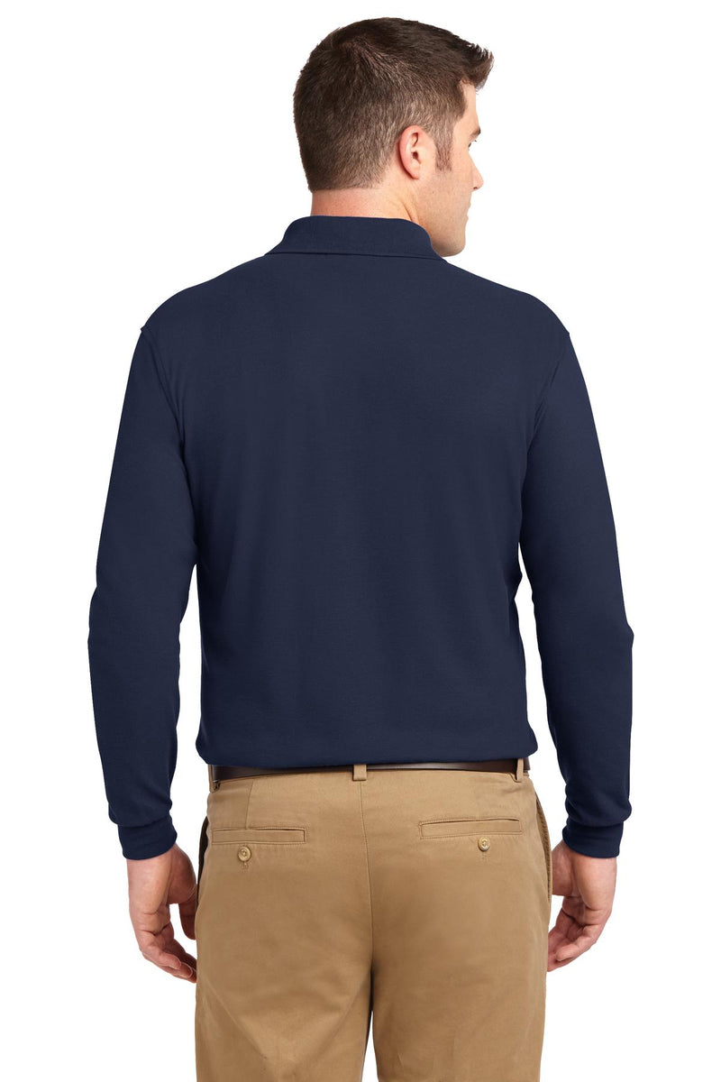Load image into Gallery viewer, Port Authority Tall Silk Touch Long Sleeve Polo. TLK500LS
