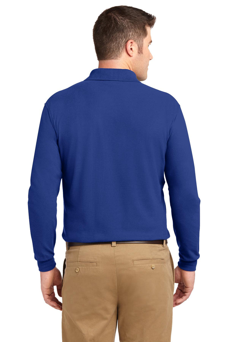 Load image into Gallery viewer, Port Authority Tall Silk Touch Long Sleeve Polo. TLK500LS
