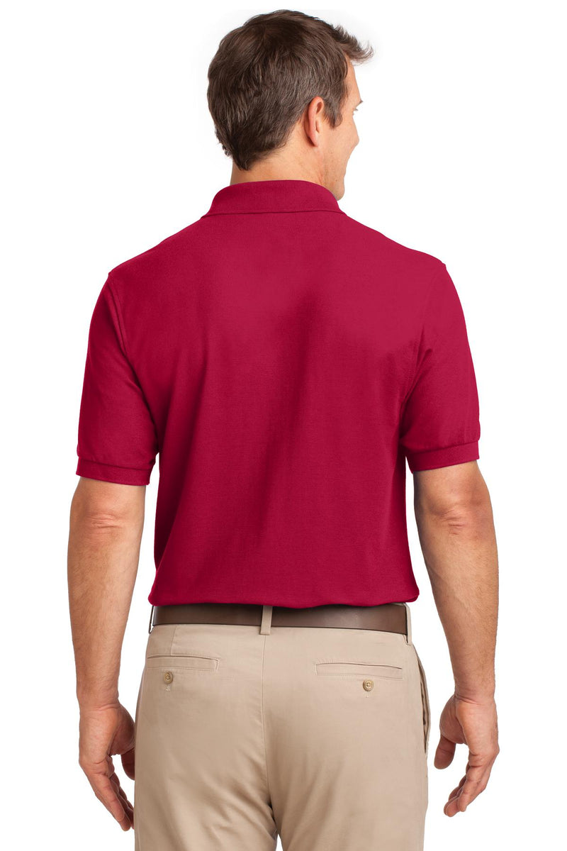 Load image into Gallery viewer, Port Authority Tall Silk Touch Polo with Pocket. TLK500P
