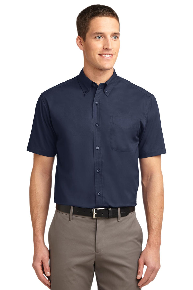Load image into Gallery viewer, Port Authority Tall Short Sleeve Easy Care Shirt. TLS508
