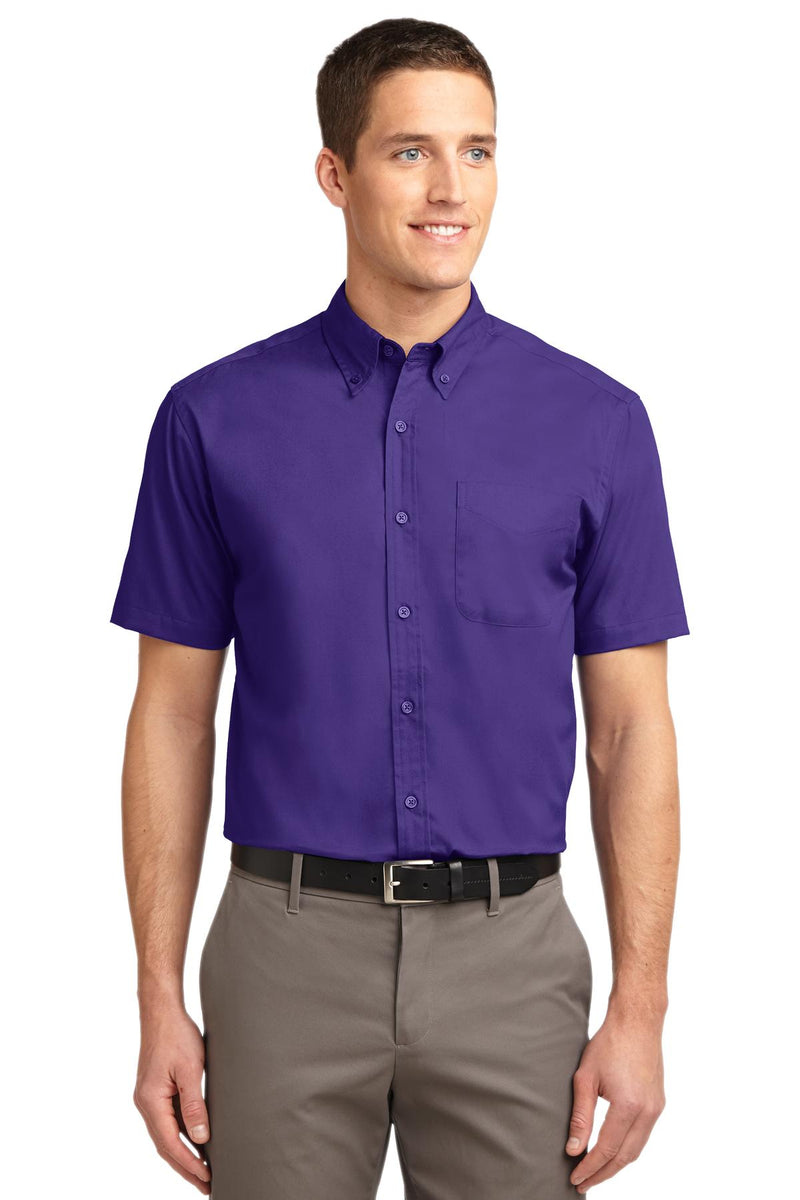Load image into Gallery viewer, Port Authority Tall Short Sleeve Easy Care Shirt. TLS508
