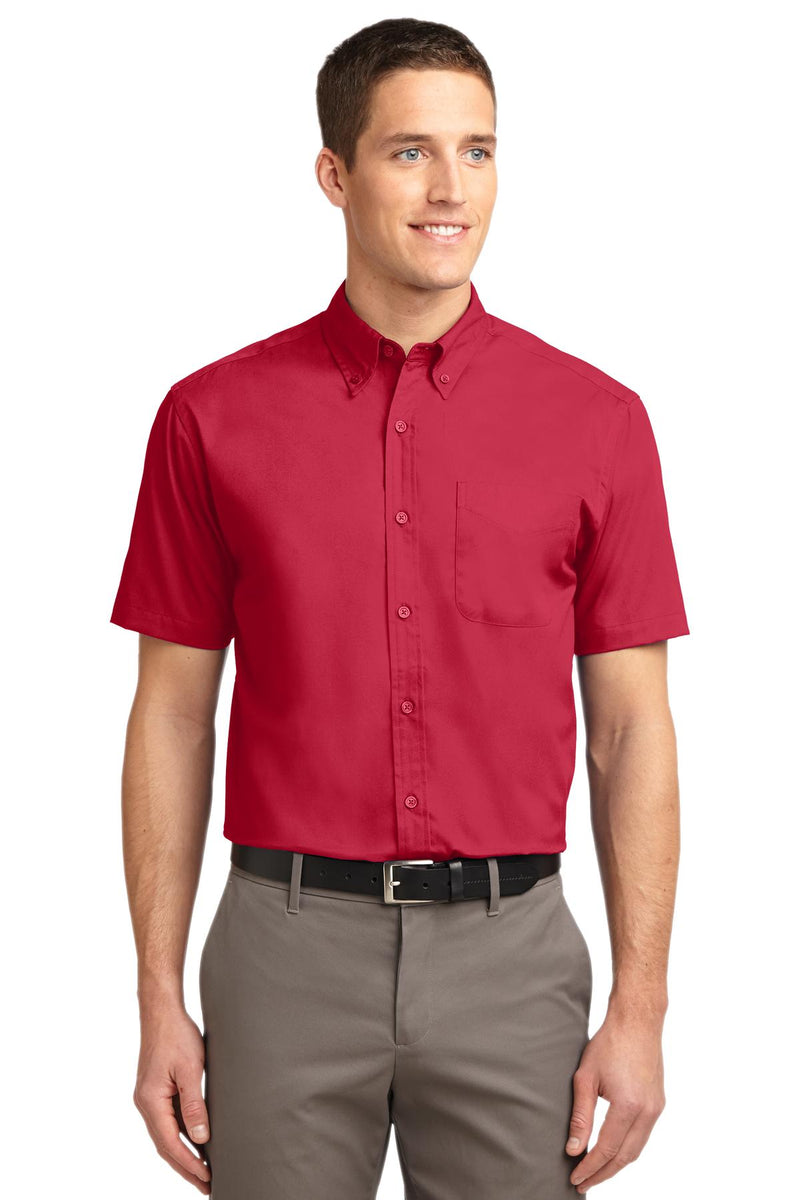 Load image into Gallery viewer, Port Authority Tall Short Sleeve Easy Care Shirt. TLS508
