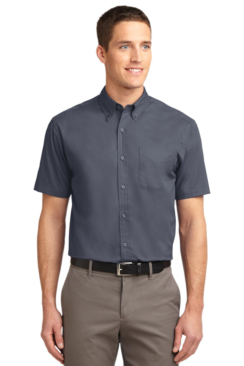 Load image into Gallery viewer, Port Authority Tall Short Sleeve Easy Care Shirt. TLS508
