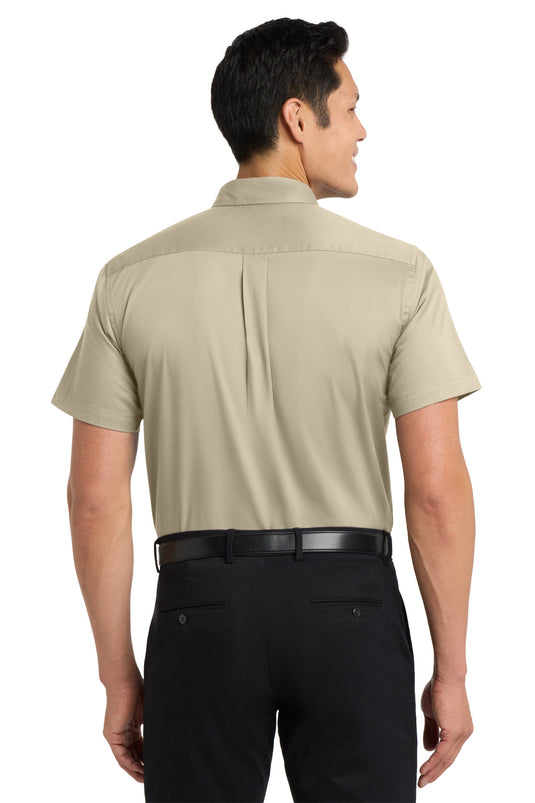 Port Authority Tall Short Sleeve Easy Care Shirt. TLS508
