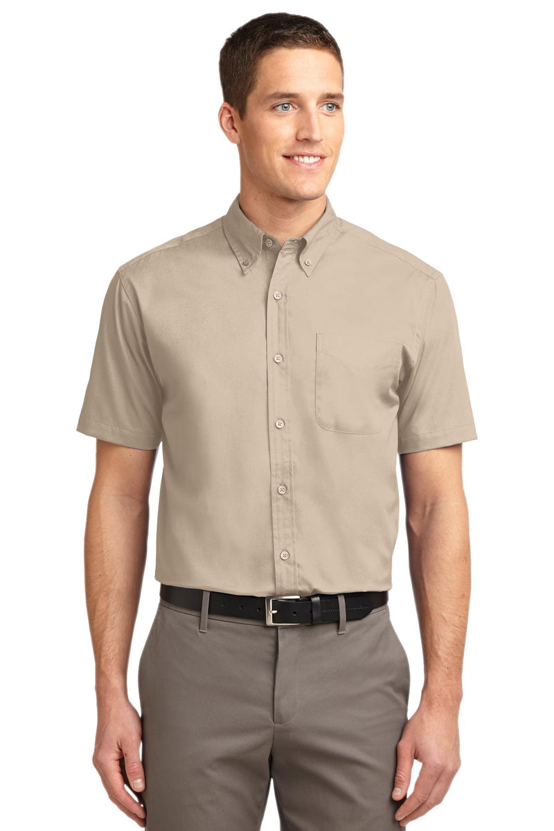 Load image into Gallery viewer, Port Authority Tall Short Sleeve Easy Care Shirt. TLS508
