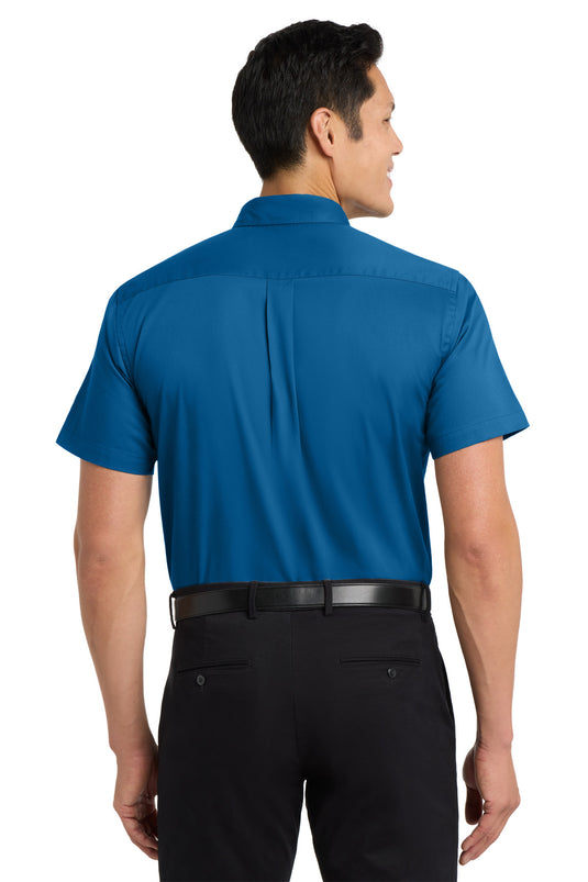 Port Authority Tall Short Sleeve Easy Care Shirt. TLS508