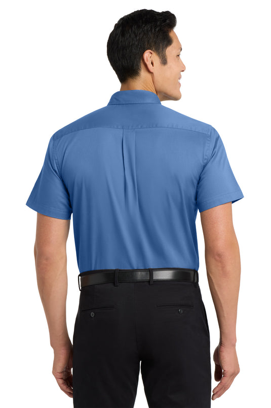 Port Authority Tall Short Sleeve Easy Care Shirt. TLS508